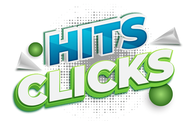 Hits Clicks Logo